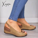 Xajzpa - Comfortable Casual Wedge Heel Sandals