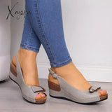 Xajzpa - Comfortable Casual Wedge Heel Sandals