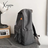 Xajzpa - Cool Male Travel Female Solid Color New Backpack Lady Men Laptop Women Student Bag Boy