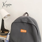 Xajzpa - Cool Male Travel Female Solid Color New Backpack Lady Men Laptop Women Student Bag Boy