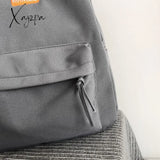 Xajzpa - Cool Male Travel Female Solid Color New Backpack Lady Men Laptop Women Student Bag Boy