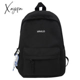 Xajzpa - Cool Male Travel Female Solid Color New Backpack Lady Men Laptop Women Student Bag Boy