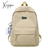 Xajzpa - Cool Male Travel Female Solid Color New Backpack Lady Men Laptop Women Student Bag Boy