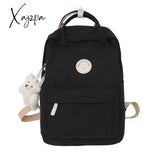 Xajzpa - Cool Student Female Fashion Backpack Waterproof Cute Women School Bag Lady Laptop White