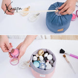 Xajzpa - Cosmetic Bag Hot Sale Fashion Round Waterproof Makeup Travel Makeup Organizer Female