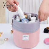 Xajzpa - Cosmetic Bag Hot Sale Fashion Round Waterproof Makeup Travel Makeup Organizer Female