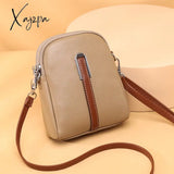 Xajzpa - Cowhide Bag 2023 Spring And Summer New Women’s Leather Soft Zero Wallet Fashion