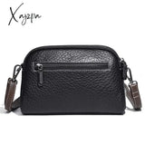 Xajzpa - Cowhide Bag New Crossbody Bags For Women Women’s Leather Soft Zero Wallet Fashion