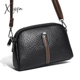 Xajzpa - Cowhide Bag New Crossbody Bags For Women Women’s Leather Soft Zero Wallet Fashion