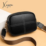 Xajzpa - Cowhide Bag New Leather Soft Zero Wallet Fashion Versatile Messenger Crossbody Bags For