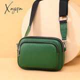 Xajzpa - Cowhide Bag Spring And Summer New Women’s Leather Backpack Soft Messenger Broadband