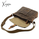 Xajzpa - Crossbody Men'S Shoulder Bag Waterproof Canvas Bag Men'S Casual Messenger Bag