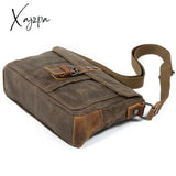 Xajzpa - Crossbody Men’s Shoulder Bag Waterproof Canvas Casual Messenger