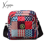 Xajzpa - Crossbody Women Canvas Nylon Outdoor Waterproof Shoulder Bag Female Handbag Messenger Bags