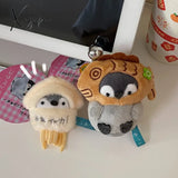 Xajzpa - Cute Penguin Doll Keys Keychain Girls Cartoon Car Keyring Kawaii Women Bag Accessories