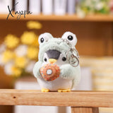 Xajzpa - Cute Penguin Doll Keys Keychain Girls Cartoon Car Keyring Kawaii Women Bag Accessories