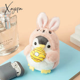Xajzpa - Cute Penguin Doll Keys Keychain Girls Cartoon Car Keyring Kawaii Women Bag Accessories