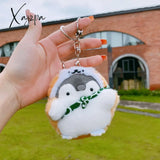 Xajzpa - Cute Penguin Doll Keys Keychain Girls Cartoon Car Keyring Kawaii Women Bag Accessories