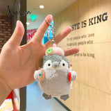 Xajzpa - Cute Penguin Doll Keys Keychain Girls Cartoon Car Keyring Kawaii Women Bag Accessories