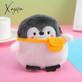 Xajzpa - Cute Penguin Doll Keys Keychain Girls Cartoon Car Keyring Kawaii Women Bag Accessories