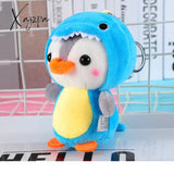 Xajzpa - Cute Penguin Doll Keys Keychain Girls Cartoon Car Keyring Kawaii Women Bag Accessories