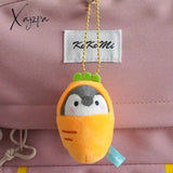 Xajzpa - Cute Penguin Doll Keys Keychain Girls Cartoon Car Keyring Kawaii Women Bag Accessories