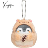 Xajzpa - Cute Penguin Doll Keys Keychain Girls Cartoon Car Keyring Kawaii Women Bag Accessories