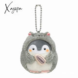 Xajzpa - Cute Penguin Doll Keys Keychain Girls Cartoon Car Keyring Kawaii Women Bag Accessories