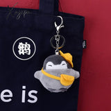Xajzpa - Cute Penguin Doll Keys Keychain Girls Cartoon Car Keyring Kawaii Women Bag Accessories