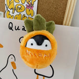 Xajzpa - Cute Penguin Doll Keys Keychain Girls Cartoon Car Keyring Kawaii Women Bag Accessories