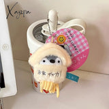 Xajzpa - Cute Penguin Doll Keys Keychain Girls Cartoon Car Keyring Kawaii Women Bag Accessories