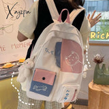 Xajzpa - Cute Schoolbag Female Junior High School Student Korean Version Harajuku Ulzzang College