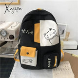 Xajzpa - Cute Schoolbag Female Junior High School Student Korean Version Harajuku Ulzzang College