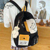 Xajzpa - Cute Schoolbag Female Junior High School Student Korean Version Harajuku Ulzzang College