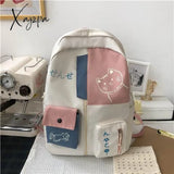 Xajzpa - Cute Schoolbag Female Junior High School Student Korean Version Harajuku Ulzzang College