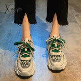 Xajzpa - Daddy Casual Shoes Sneakers Women 2023 Spring Autumn New Sports Versatile Sponge Cake