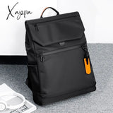 Xajzpa - Designer Black Backpack For Business Urban Man High Quality Waterproof Men’s Laptop