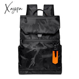 Xajzpa - Designer Black Backpack For Business Urban Man High Quality Waterproof Men’s Laptop