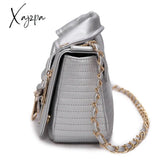 Xajzpa - Designer Chain Bags Women Clothing Shoulder Rivet Jacket Messenger Bag Leather Luxury