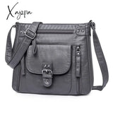 Xajzpa - Designer Handbag Women Shoulder Bag Pu Leather Crossbody Messenger High Quality Tote For