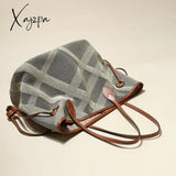 Xajzpa - Elegant Ladies Durable Canvas Beach Tote Bag Shopper Big Handbags And Purses For Female