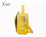 Xajzpa - Elegant Women Leather Handbags Female Shoulder Crossbody Bags For High Quality Ladies