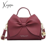 Xajzpa - Elegant Women Leather Handbags Female Shoulder Crossbody Bags For High Quality Ladies