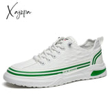 Xajzpa - Fall Men Sneakers Casual Tennis Shoes Lightweight Breathable Spring Flat Male White