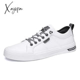 Xajzpa - Fall Men Sneakers Casual Tennis Shoes Lightweight Breathable Spring Flat Male White