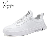 Xajzpa - Fall Men Sneakers Casual Tennis Shoes Lightweight Breathable Spring Flat Male White