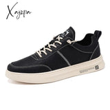 Xajzpa - Fall Men Sneakers Casual Tennis Shoes Lightweight Breathable Spring Flat Male White