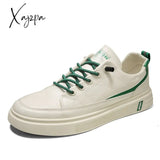 Xajzpa - Fall Men Sneakers Casual Tennis Shoes Lightweight Breathable Spring Flat Male White