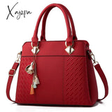 Xajzpa - Famous Designer Brand Bags Women Leather Handbags Luxury Ladies Hand Purse Fashion