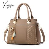 Xajzpa - Famous Designer Brand Bags Women Leather Handbags Luxury Ladies Hand Purse Fashion